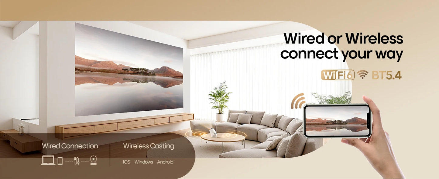 ™ViastroCast - Projector portable home theatre